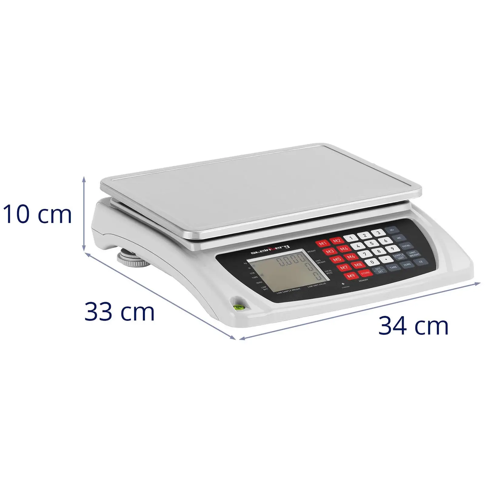 Počítacia váha - 7.5 kg/0,6 g