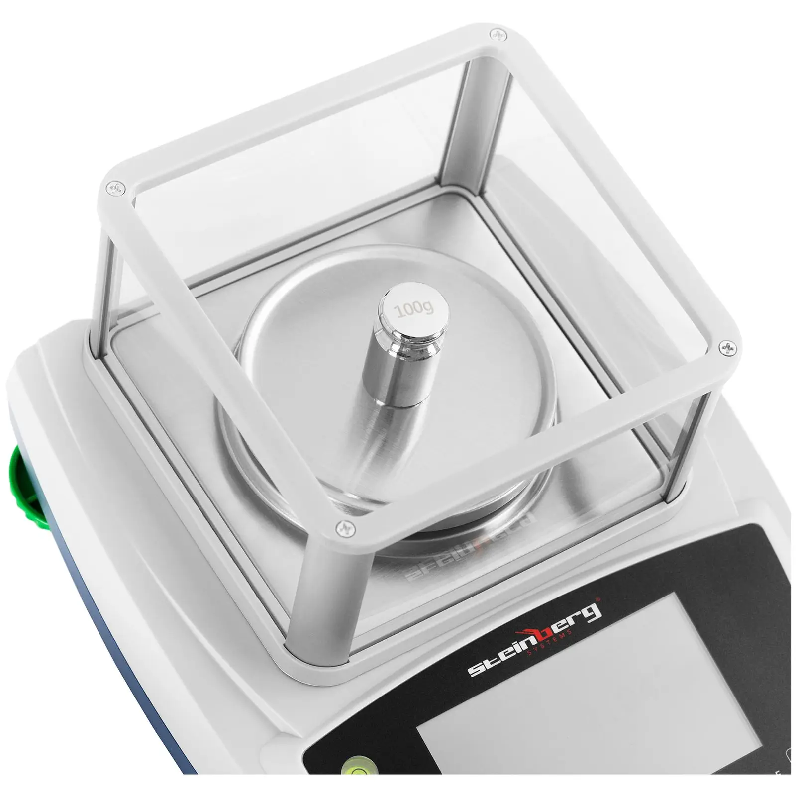 Laboratorní váha - 200 g / 0,001 g - Ø 98 mm - dotykové LCD - kryt proti větru (Čitelnost: 0.001 g)
