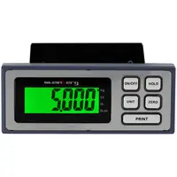 Balança de cozinha - pedal - 5 kg / 1 g - 320 x 310 mm - LCD