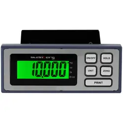 Digital köksvåg - fotpedal - 10 kg / 2 g - 320 x 310 mm - LCD