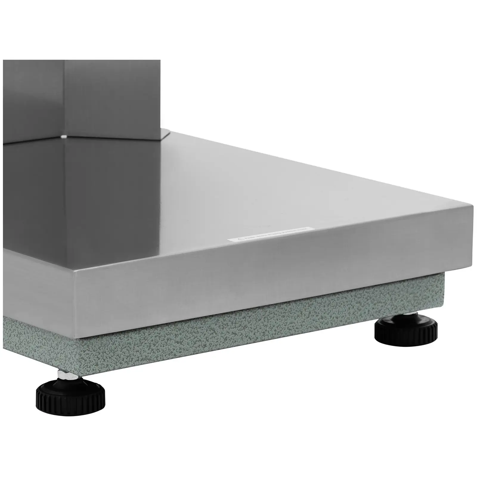 Platform mérleg - 150 kg / 0,01 kg - 400 x 500 mm - hátlappal