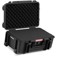 Transportný kufrík - vodeodolný - 32.9 l - čierny - kolieska - teleskopická rukoväť