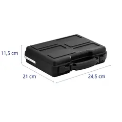 Transportný kufrík - vodeodolný - 3.6 l - čierny