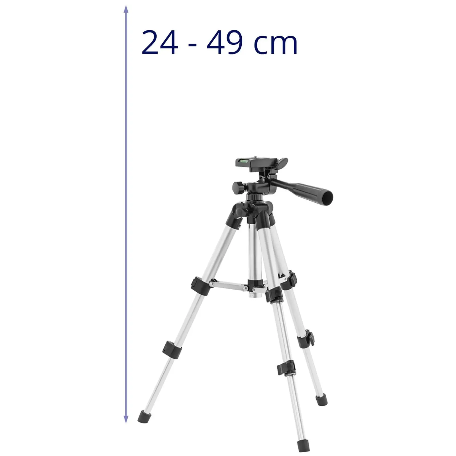 Stativ - 239–490 mm - závit 1/4" (Materiál: Plast ABS)