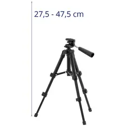 Statív - 276 - 474 mm - Závit 1/4"