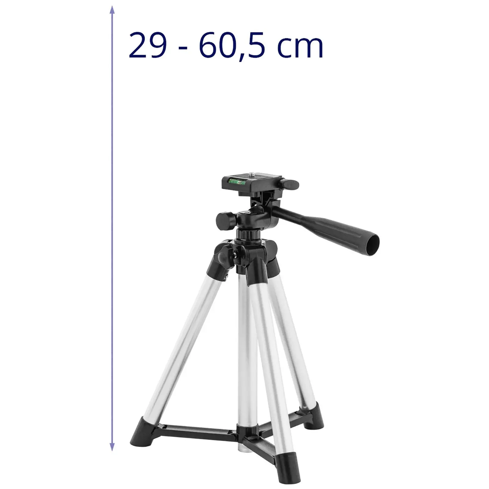 Stativ - 290-605 mm - gjenger 1/4"