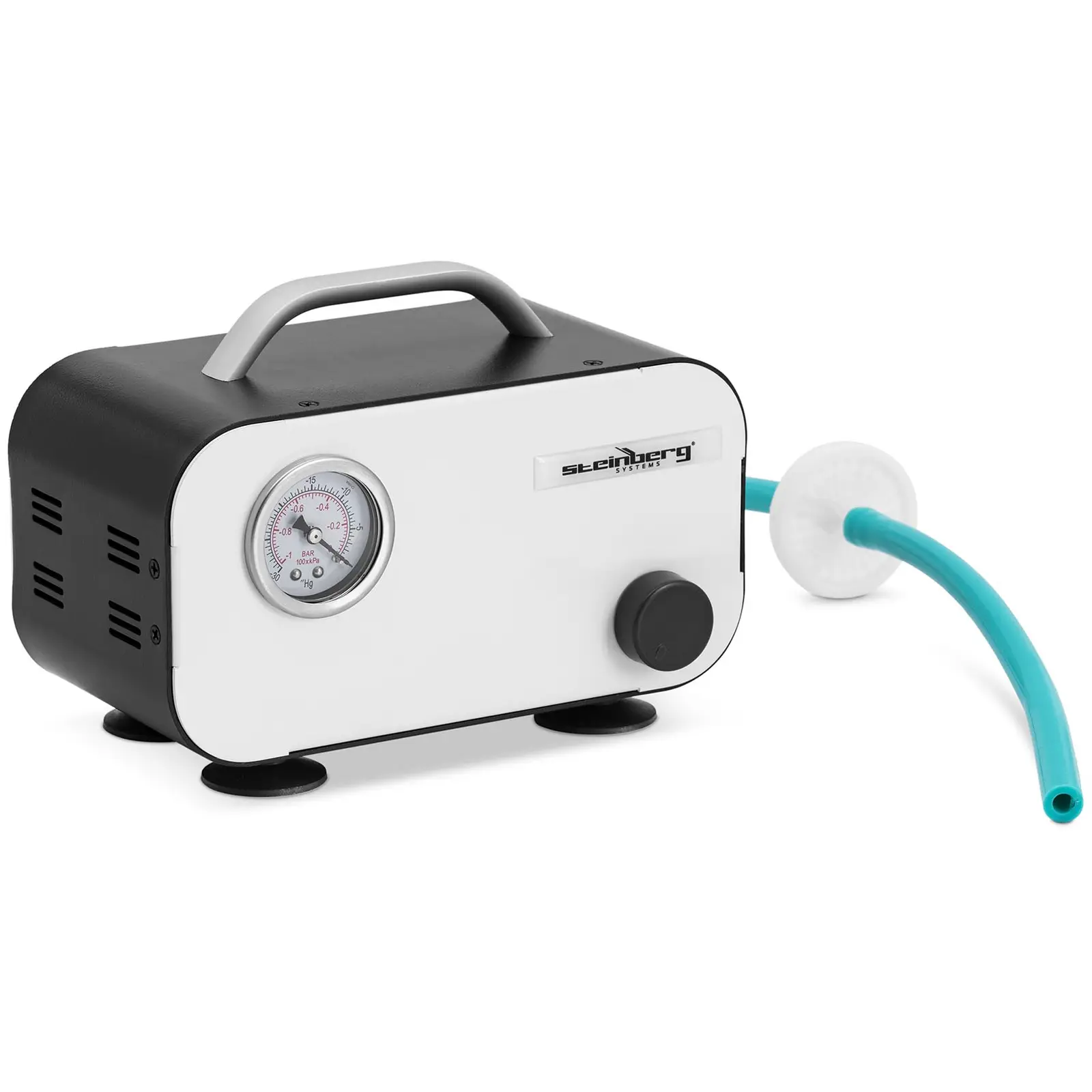 Pompe à vide électrique - manomètre - 15 L/min - sans huile - Image du produit