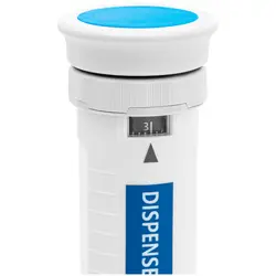 Bottle top dispenser - 2 - 10 x 0,25 ml - without non-return valve