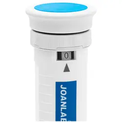 Dispensador de botella para laboratorio - 0,4 - 2 x 0,05 ml - con válvula antirretorno