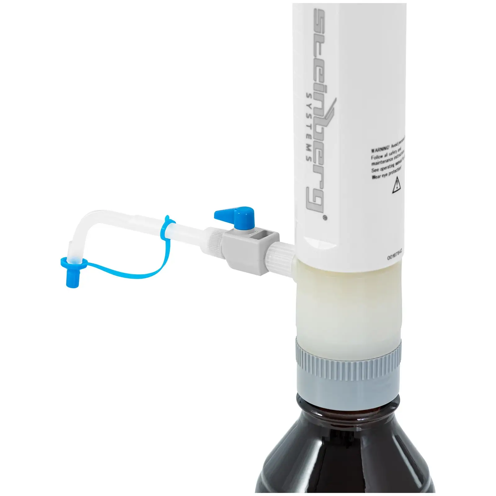 Dávkovač na lahve - 5 - 30 x 0,5 ml - se zpětným ventilem (Materiál: Plast PP)