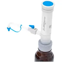 Dispensador de botella para laboratorio - 1 - 5 x 0,1 ml - con válvula antirretorno