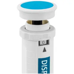 Doseringshætte til flaske - 10 - 60 x 1 ml - med returventil