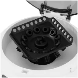 Stolná centrifúga – rotor 2 v 1 – {{max_rotation_speed_725_temp}} rpm – pre 12 skúmavky / 4 PCR prúžky – RCF 1258 xg
