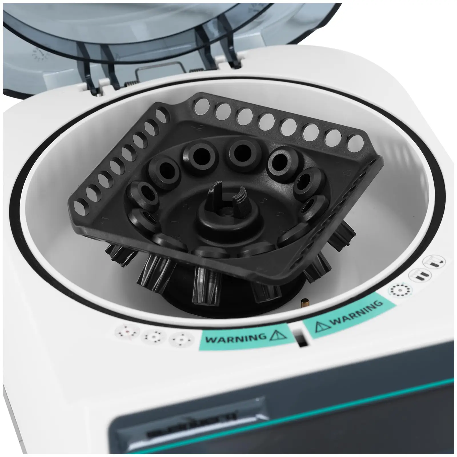 Centrifugeuse de laboratoire - Haute vitesse - Rotor 2-en-1 - 10 000 tr/min - pour 12 tubes / 4 barrettes PCR - FCR 6708 xg (Minuterie: Oui)