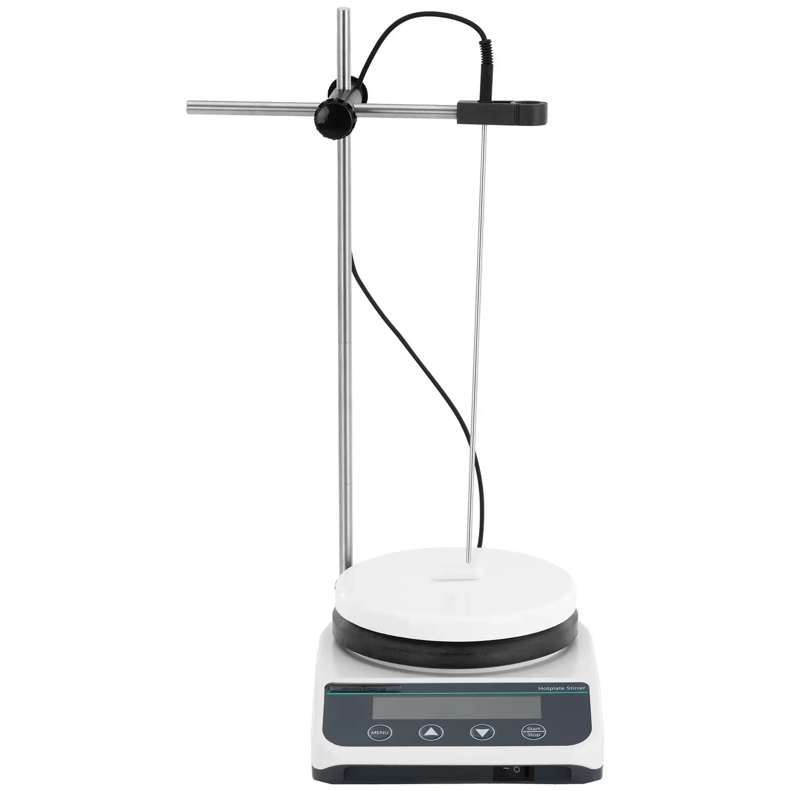 Magnetické míchadlo s topnou deskou - 2 l - 50–1 500 otáček za minutu (Výkon [W]: 400)