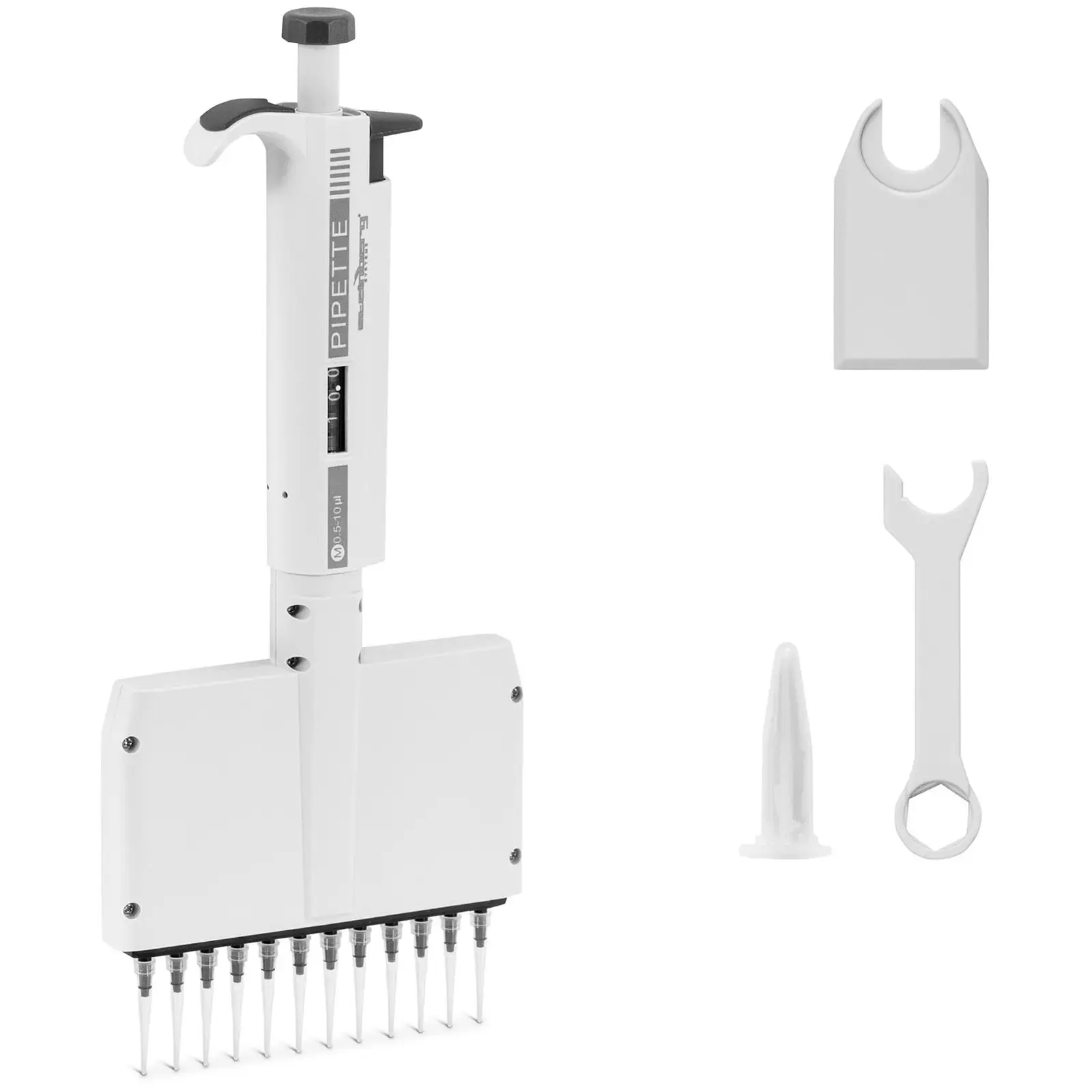 Multichannel Pipette - for 12 tips - 0.5 - 10 µl