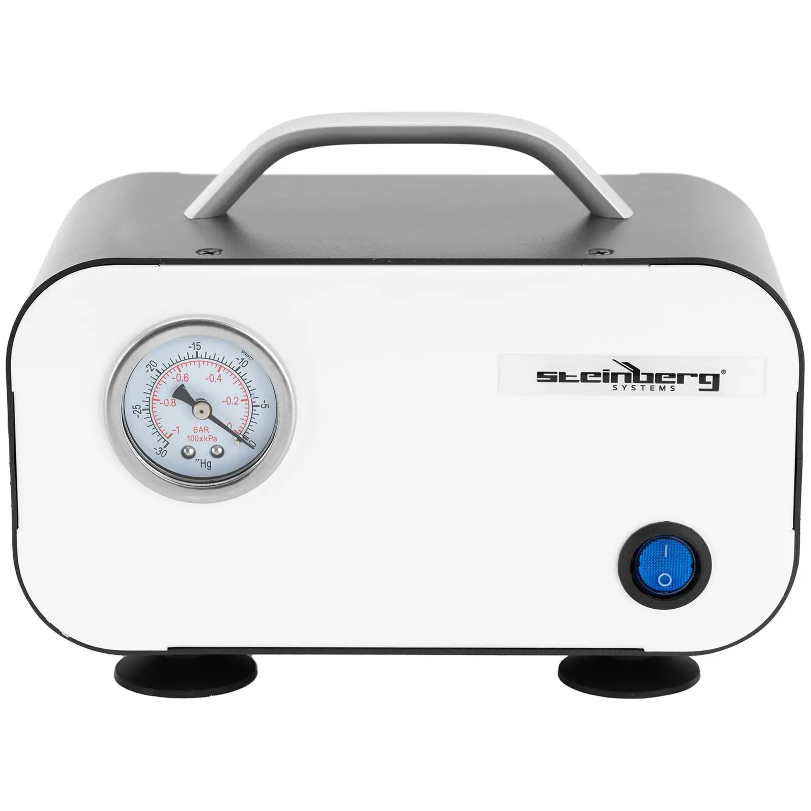 Vývěva - manometr - 10 L/min - bez oleje (Maximální průtok vody: 600 l/h)