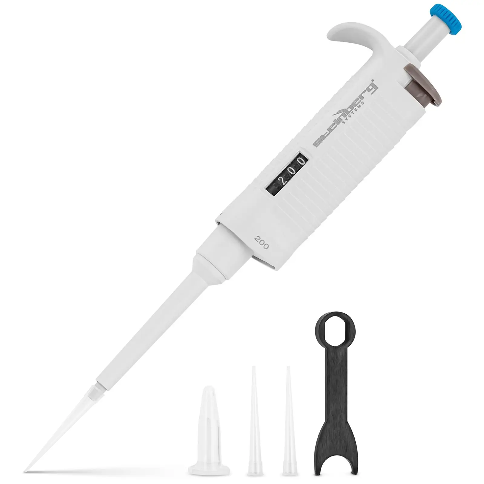 Steinberg Systems Pipet met één kanaal - 0,002 - 0,02 ml - autoclaveerbaar