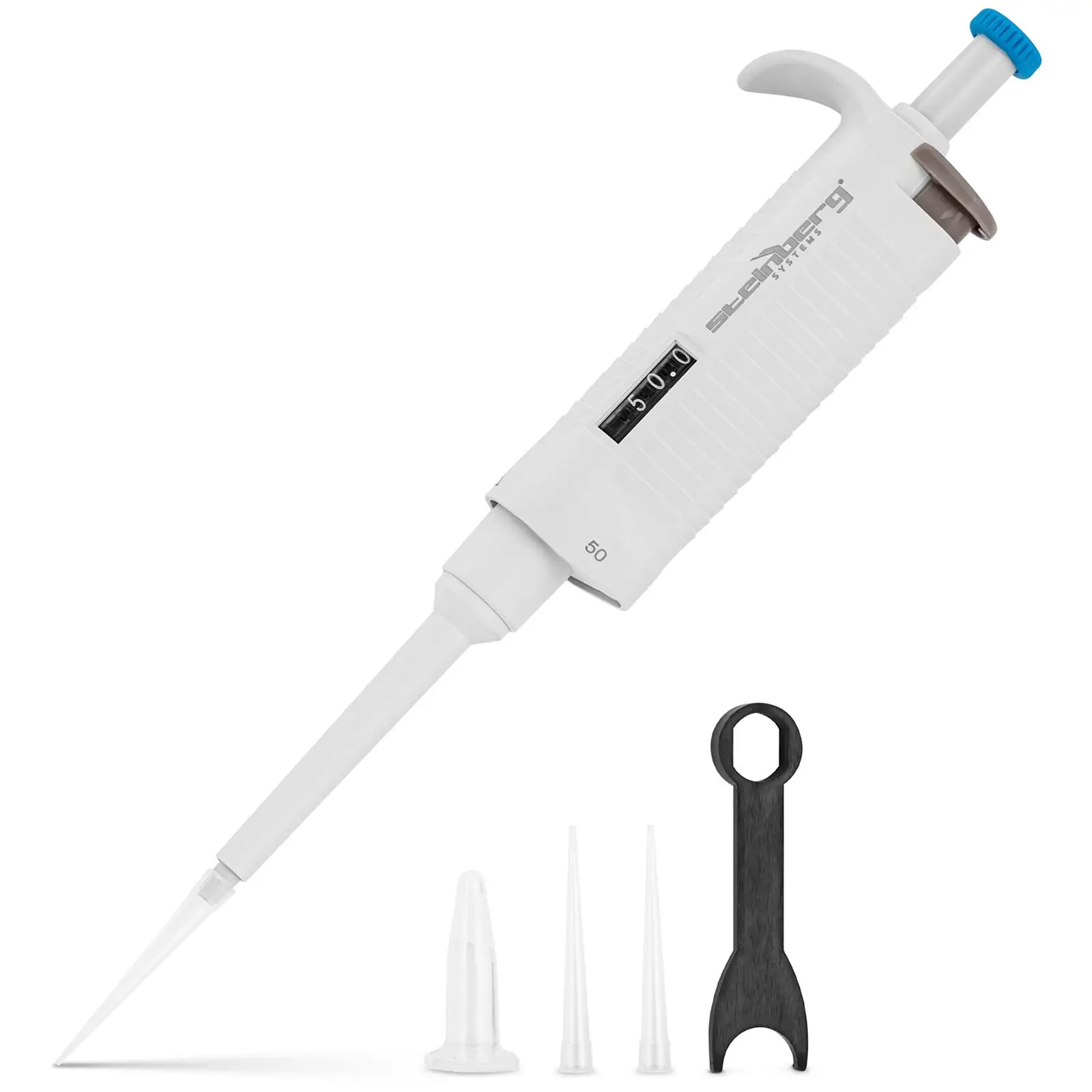 Levně Jednokanálová pipeta 5–50 µl autoklávovatelná - Mikropipety Steinberg Systems