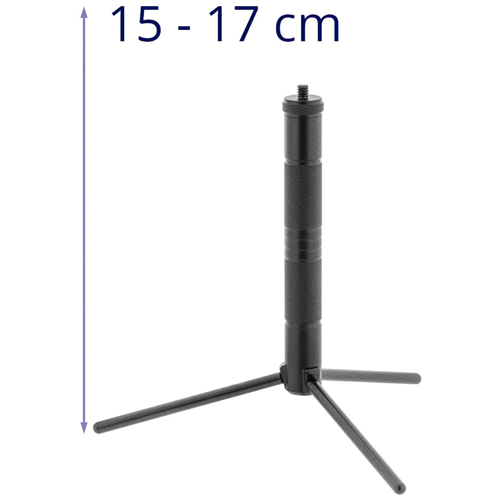 Stativ - 148 + 170 mm - závit 1/4" (Materiál: Litina hliníku)