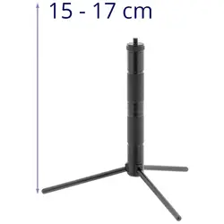 Trépied - 148 + 170 mm - Filetage 1/4 pouce