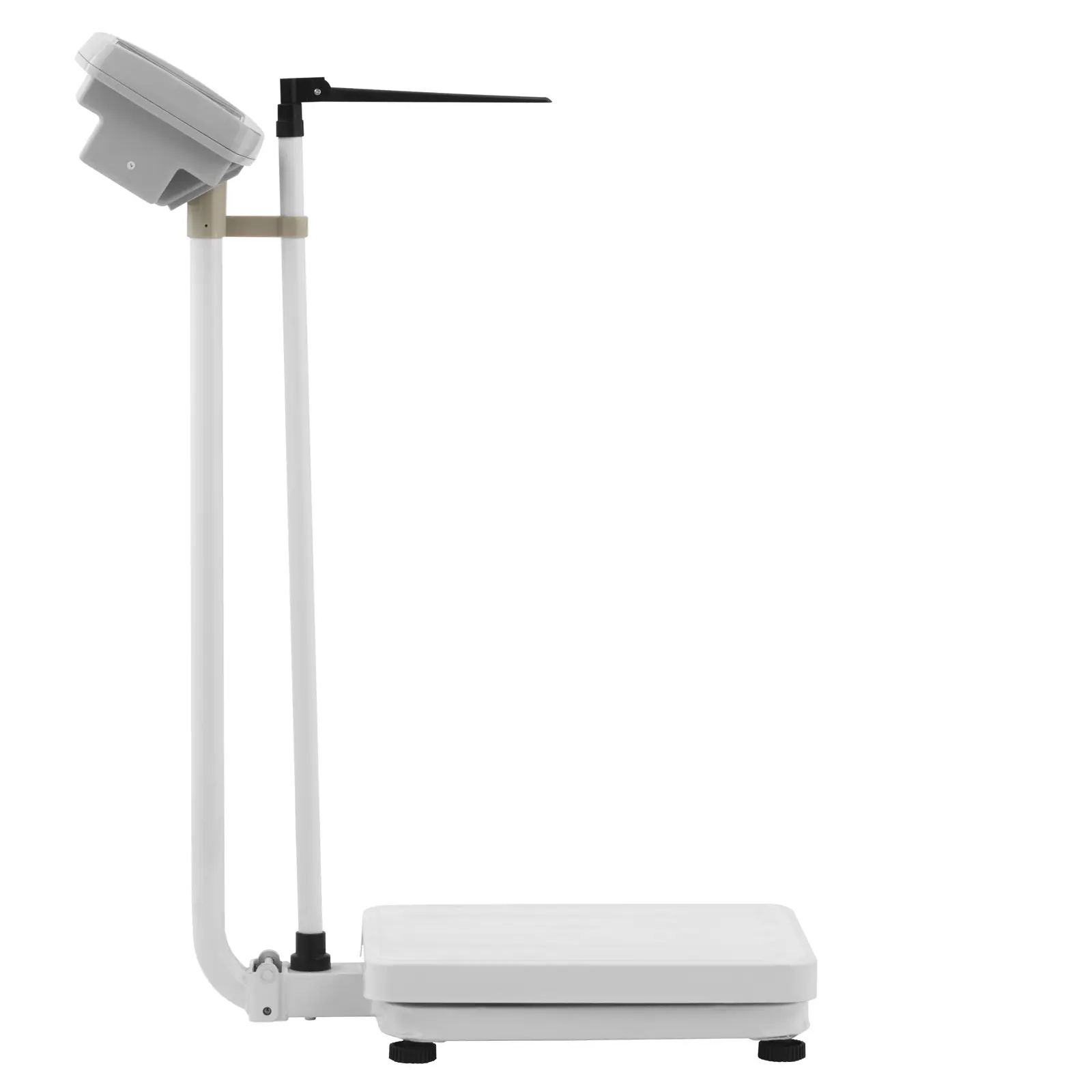 Digitální osobní váha - na výšku a hmotnost - uhlíková ocel - 180 kg (Výška [cm]: 200)