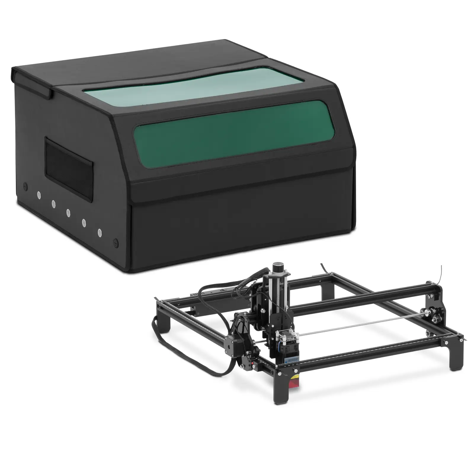 Machine à graver laser avec capot - puissance laser : 20 W - 42 x 40 cm