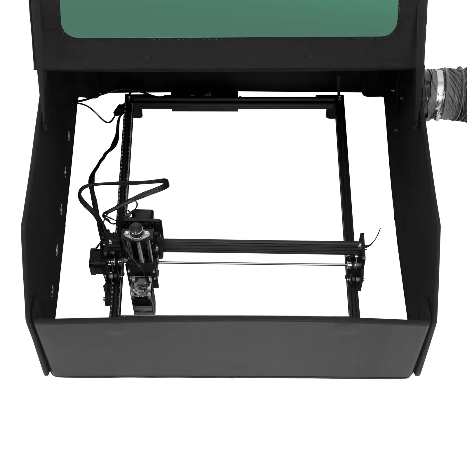 Machine à graver laser avec capot - puissance laser : 20 W - 42 x 40 cm (Précision: 0,01 mm)