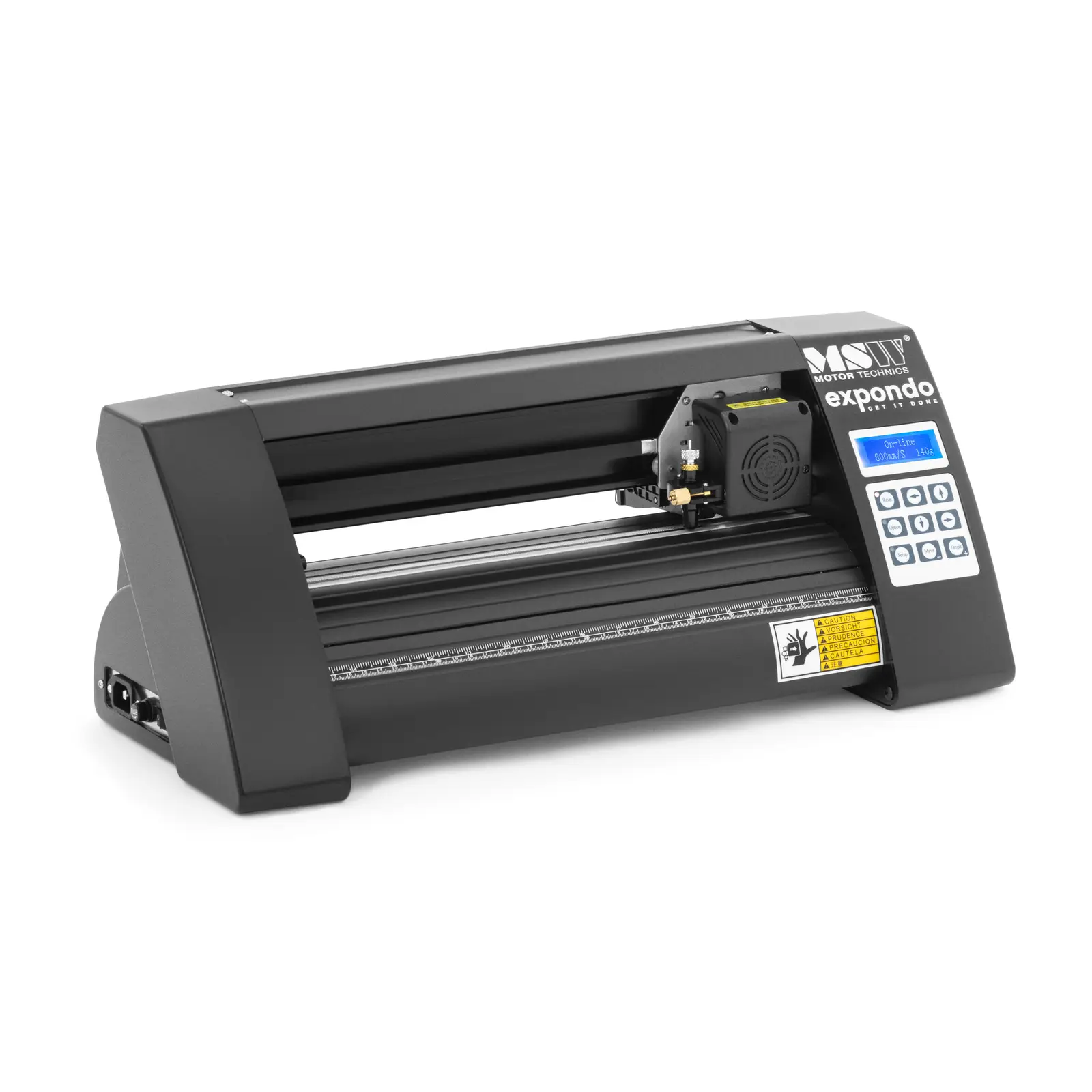 Vinyl Cutter / Plotter - cutting width 28.5 cm - speed 0.8 m/s