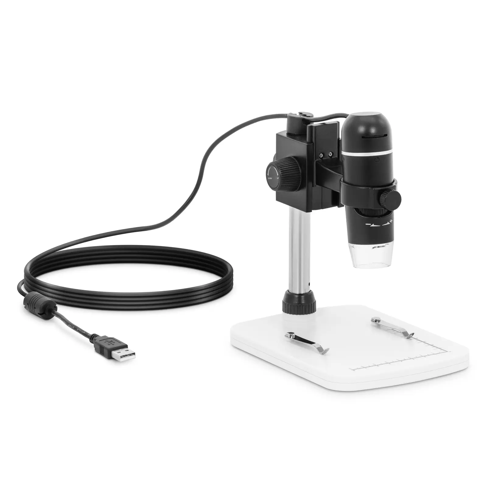 Levně Digitální mikroskop 10–300x dopadající LED osvětlení USB - Mikroskopy Steinberg Systems