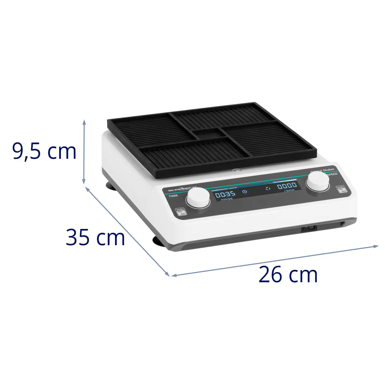 Agitateur de laboratoire - 50 - 1200 tr/min - minuterie (Vitesse nominale [tr/min]: 50-1200)
