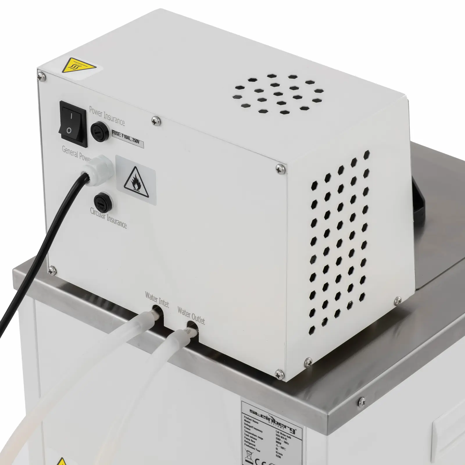 Vodní lázeň - laboratorní - 6 l - -20 až 100 °C - 180 x 160 x 150 mm (Objem: 6 l)