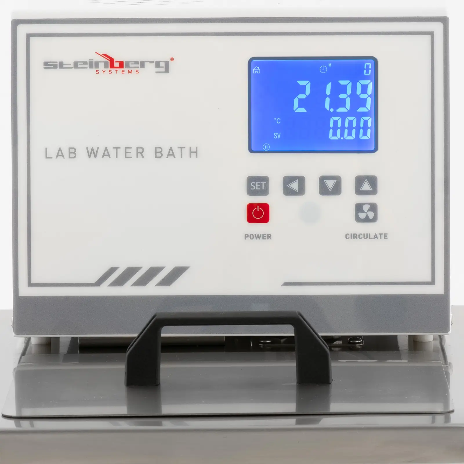 Bain-marie - Laboratoire - Numérique - 6 l - 10 à 100 °C - 180 x 160 x 150 mm (Fusible(s): 10 A)
