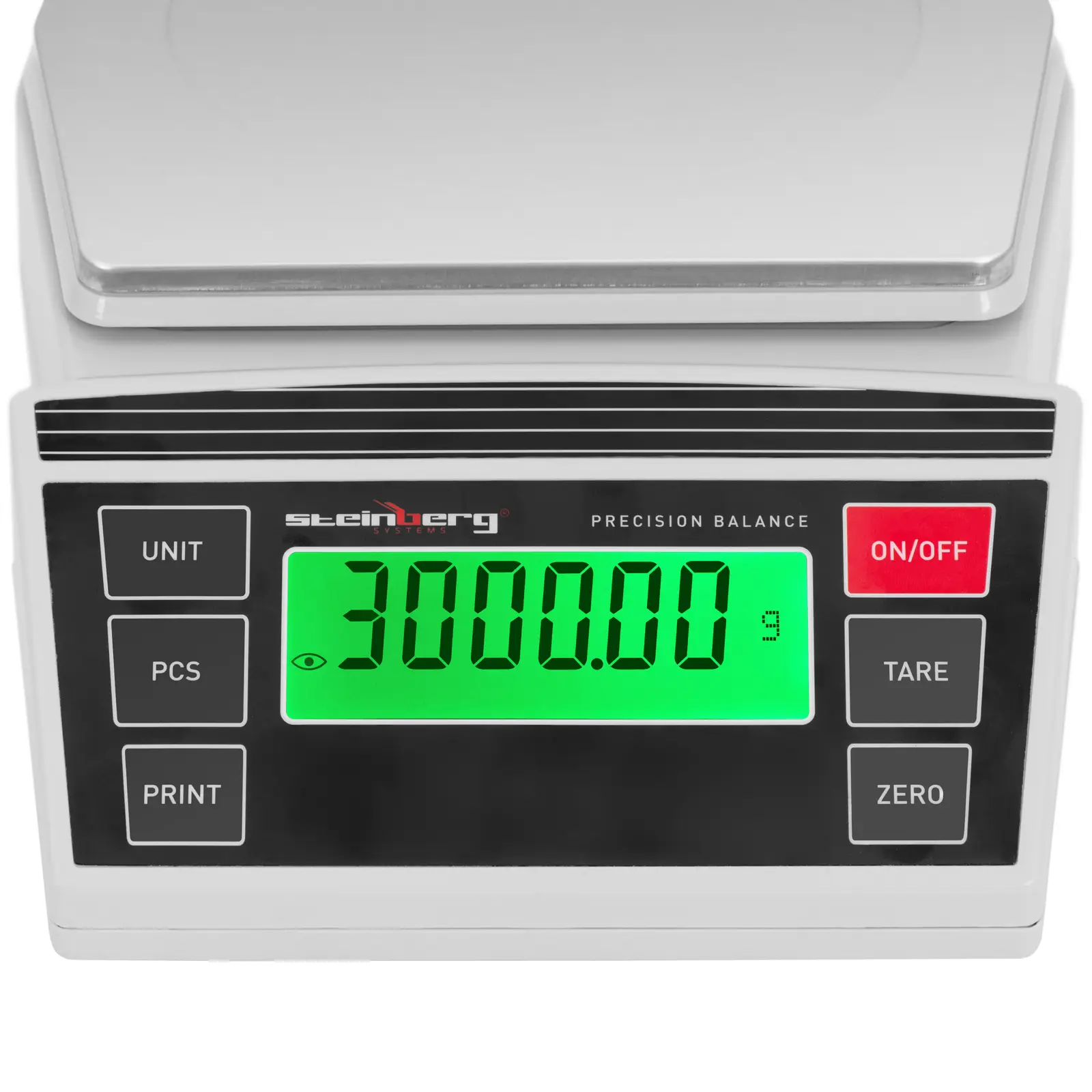 Precision Weighing Scales - 0.2 to 3000 g / 0.01 g - 196 x 160 mm (Density: No)