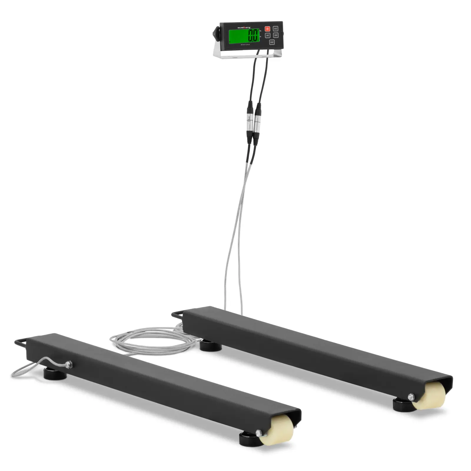 Paletová váha - 3500 kg / 0,5 kg - 100 x 10 cm - externí LCD