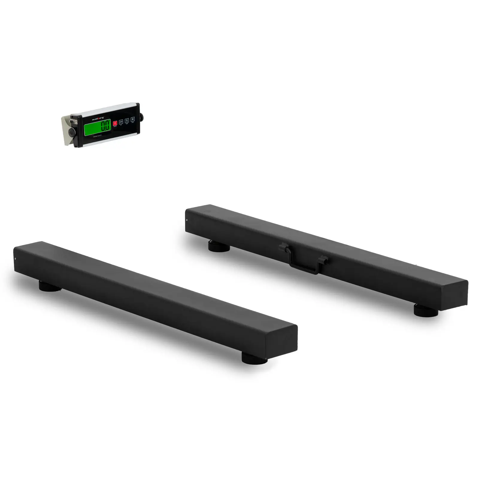 Paletová váha - 1500 kg / 0,5 kg - 100 x 10 cm - Bluetooth - externí LCD