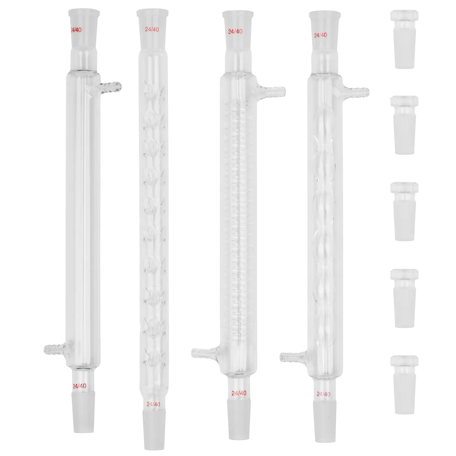 Verrerie de laboratoire - Distillation - Ensemble de 32 pièces - Rodage normalisé : 24/40