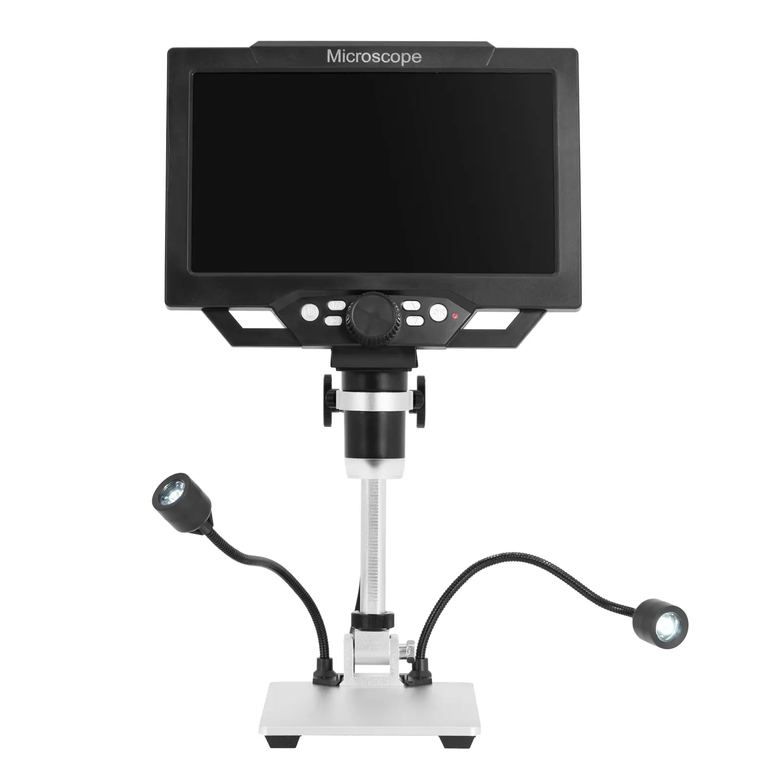 Digitální mikroskop - 1600x - fotoaparát: 16 MP - LCD displej (Barva: Černá)