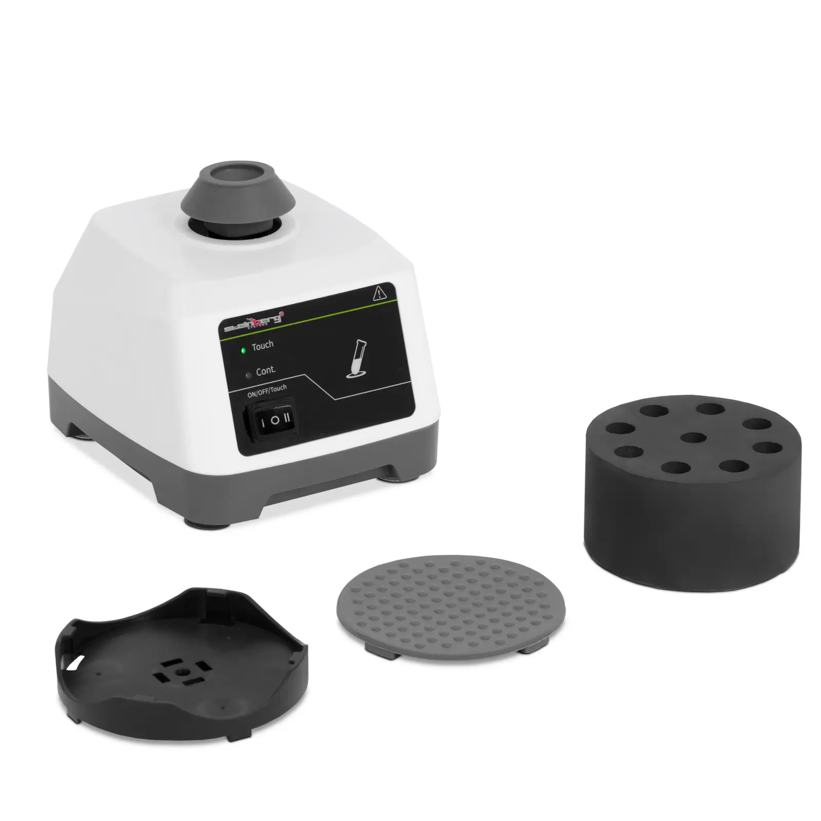 Vortexmixer - 20 W - 2500 tpm - touch-modus/continubedrijf