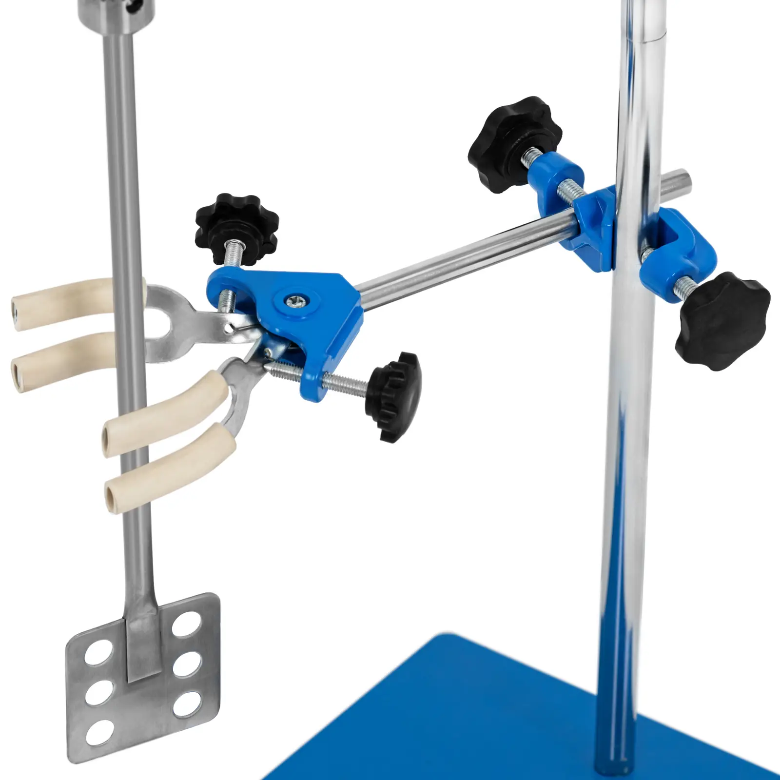 Laboratorní míchačka - 40 l - 3 000 ot/min - se svorkami na nádoby (Materiál: Ušlechtilá ocel)