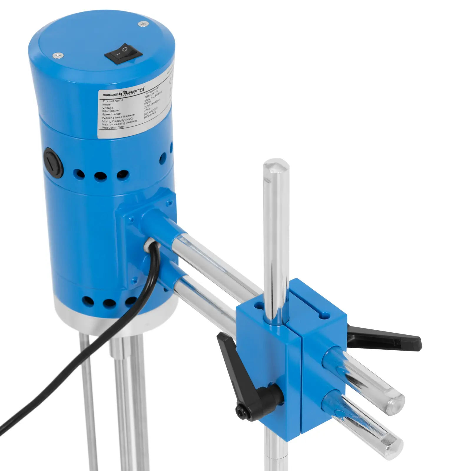 Homogenizátor - až 11 000 ot/min - LED displej - 500 až 40 000 ml - stolní zařízení (Výstupní výkon max.: 300 W)