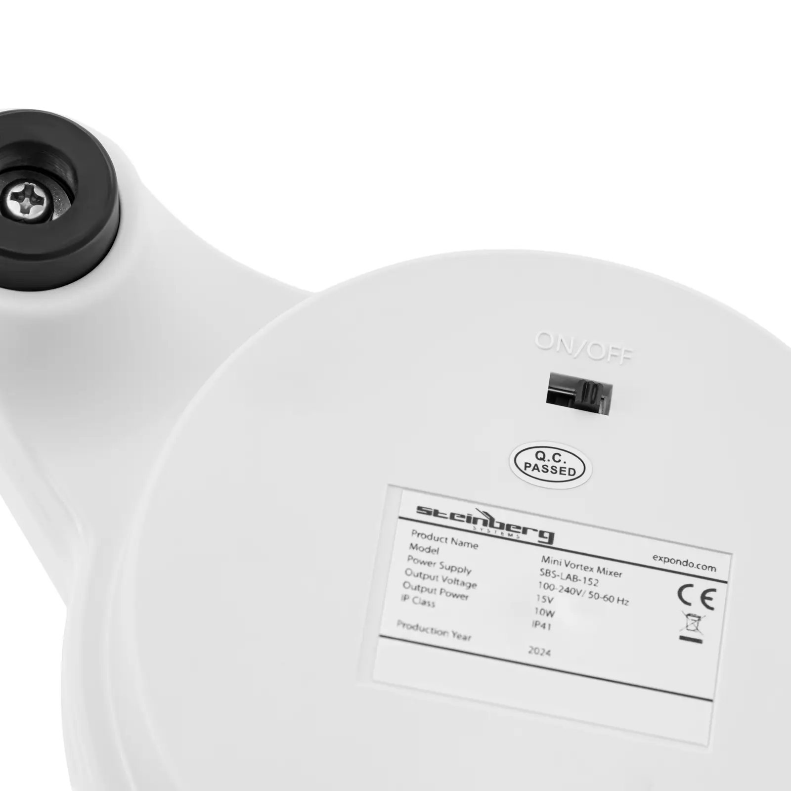Vírový mixér - 10 W - 5600 ot/min - 50 ml - třínohý design (Materiál: Plast ABS)