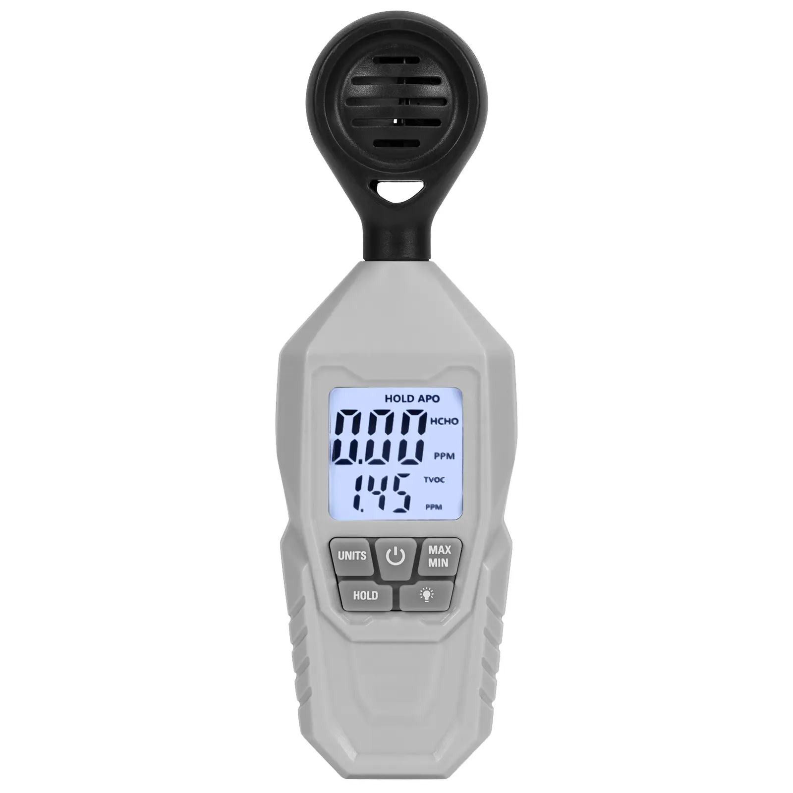 Analyseur d'air - à partir de 0,01 mg/m³ COVT / HCHO (Type de piles: AAA)