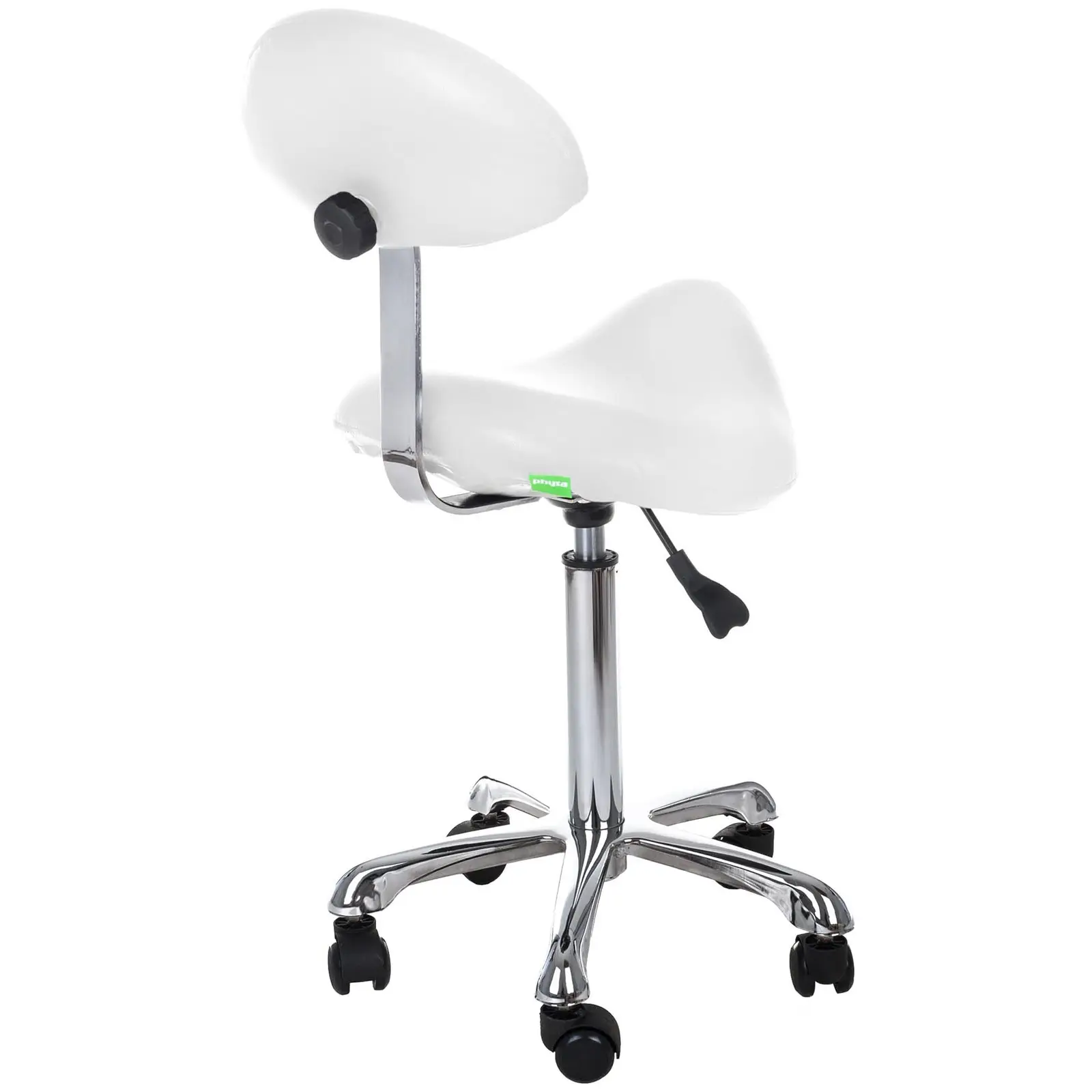 Factory second Saddle Chair- 600-800 mm - 150 kg - White