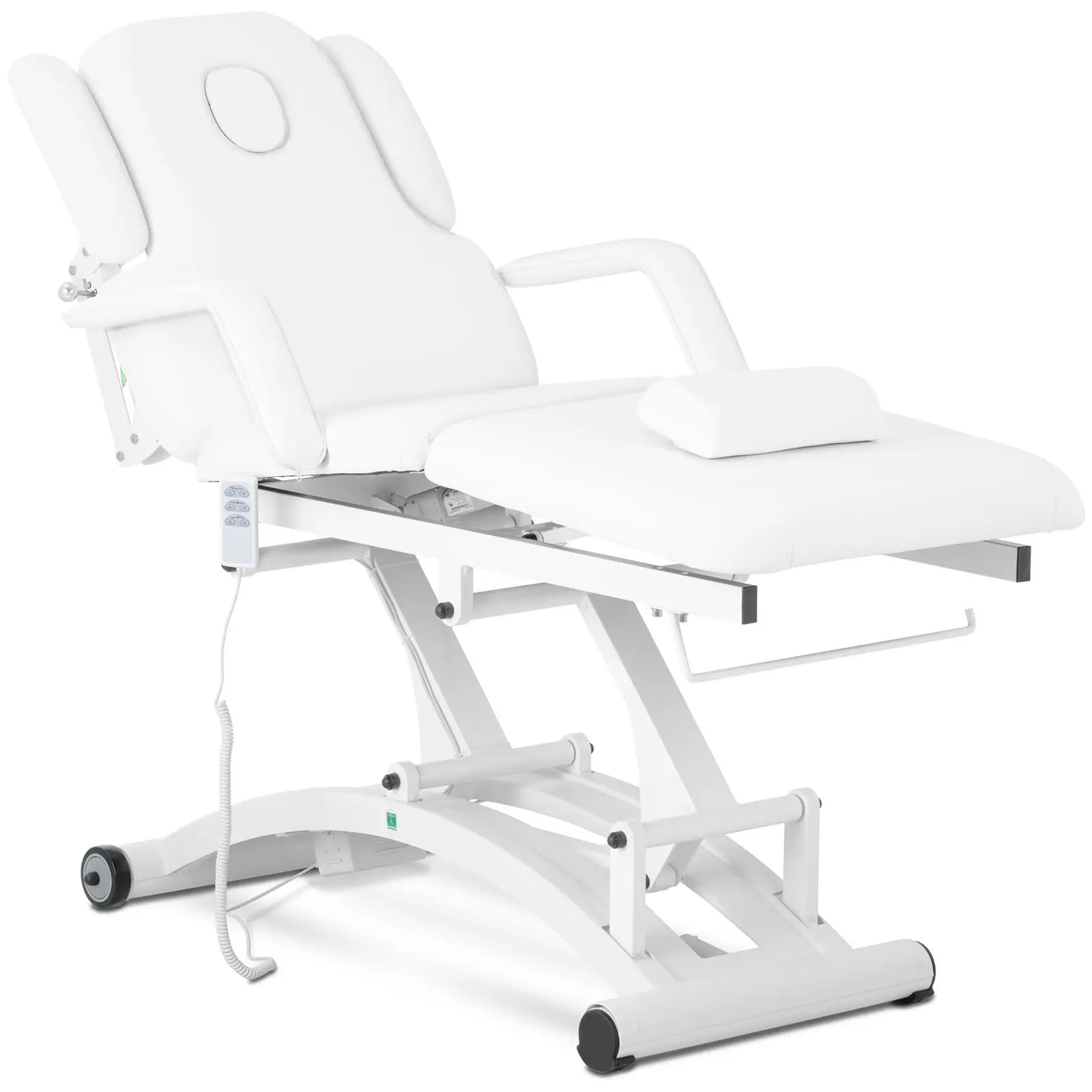 Електрическа масажна маса - 260 W - 200 кг - бяла