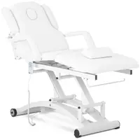 Električni stol za masažu - 260 W - 200 kg - Bijela