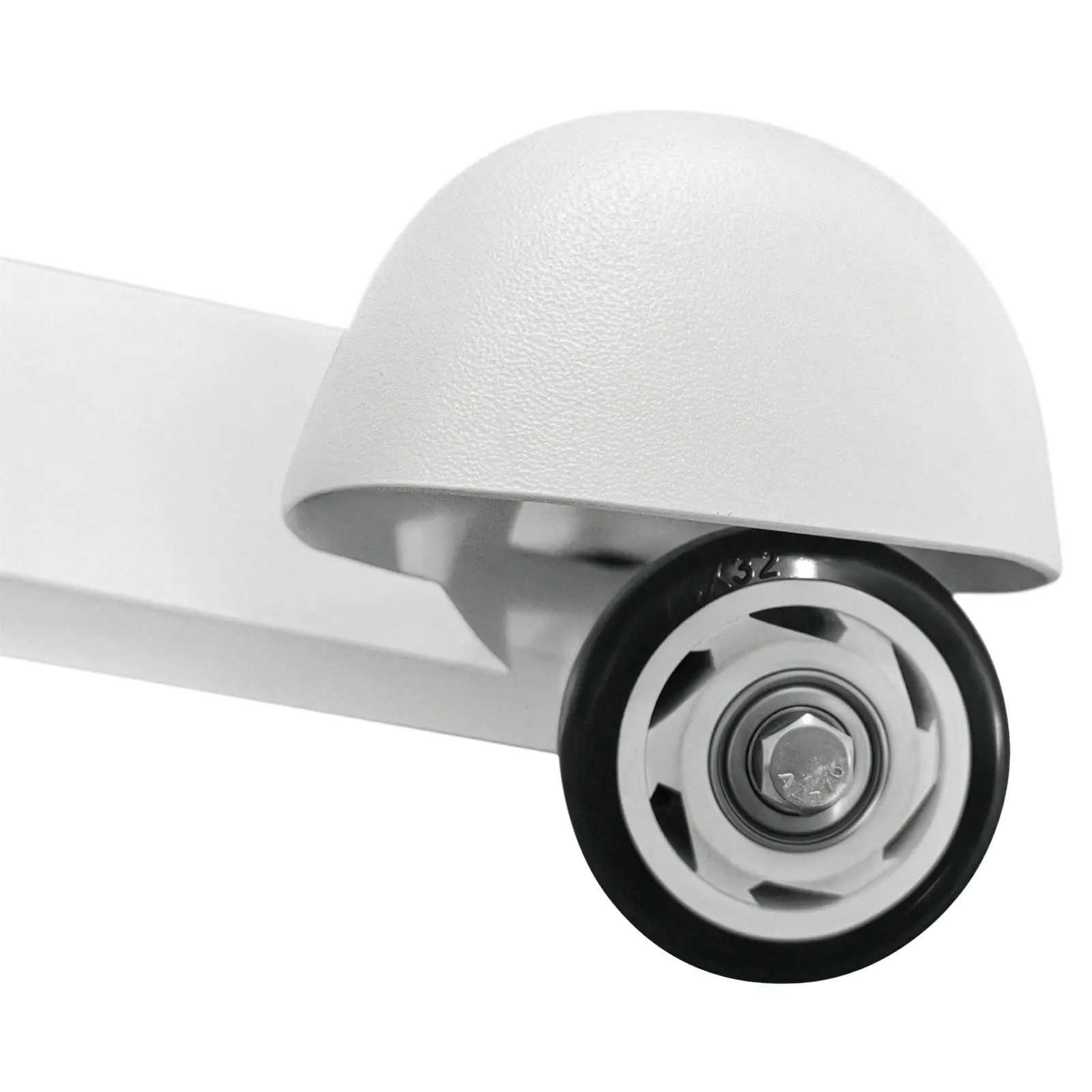 Elektrické masážní lehátko - 3 motory - 300 W - 197 x 70 x 56–86 cm - 200 kg - bílé (Minimální výška: 56 cm)