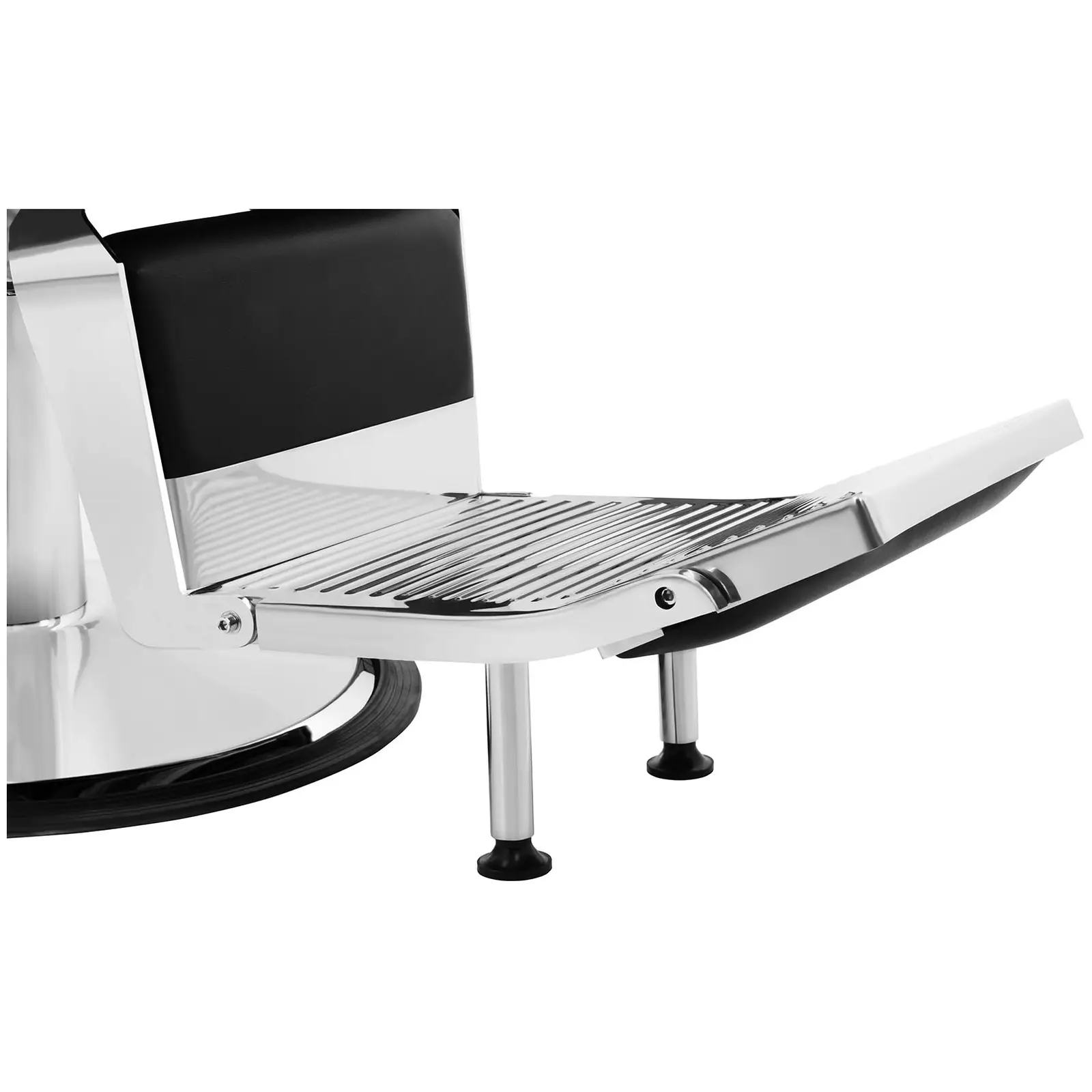 Kadeřnické křeslo Luxuria Black (Materiál: Ocel)