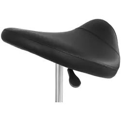 Sedlová židle - 480–625 mm - 150 kg - černá