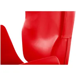 Fodrász szék Livorno piros